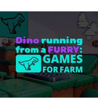 Dino running from a FURRY: GAMESFORFARM Steam Key GLOBAL